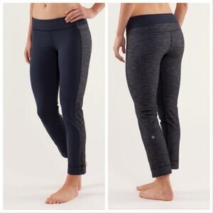 Lululemon Root Chakra Yoga Pant in Inkwell Denim Blue